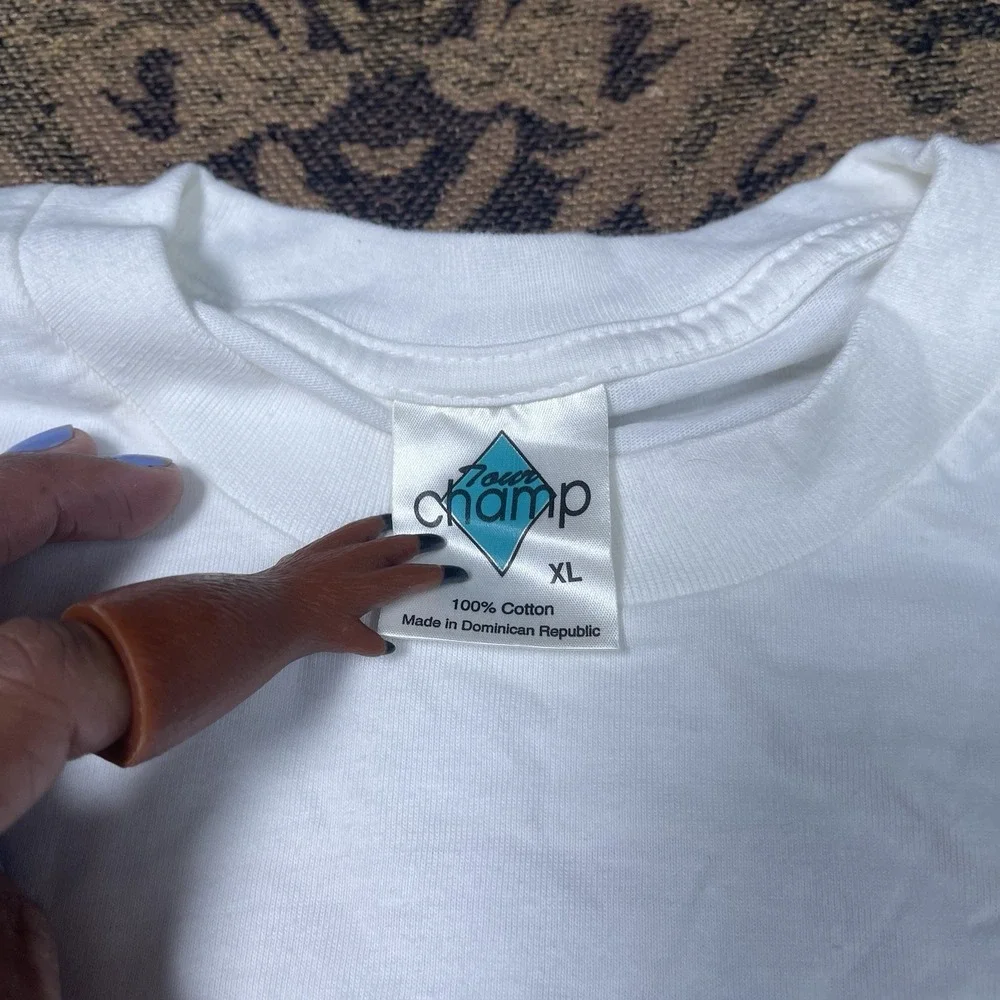 Hollywood Park 1998 VTG T Shirt Men's XL White 60th Anniversary Short Sleeve